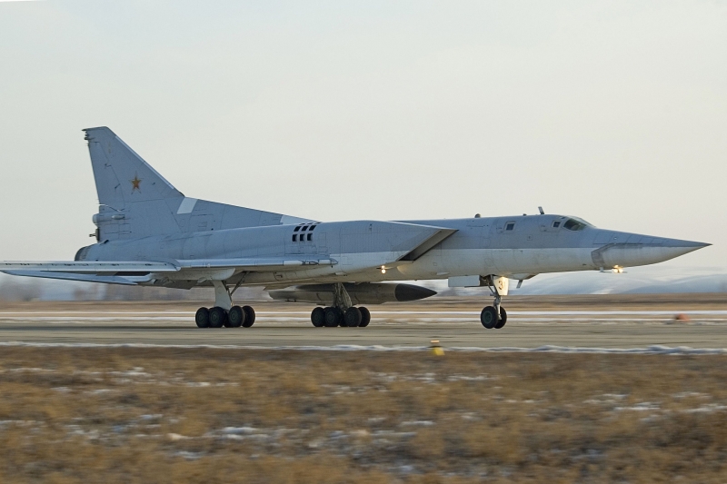 Ту-160М2 в &laquo;лапах&raquo; Лесничего