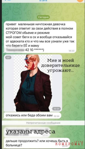 Питерскому адвокату угрожают порнографы