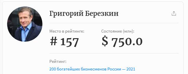 Бизнесмен Григорий Березкин и его медиа-империя: мощнейший инструмент давления на службе у Алексея Навального