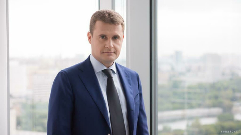 Портрет российского министра Алексея Чекункова
