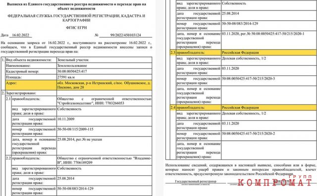 Дворцы в Подмосковье, виллы и коттеджи в Сочи, отели в Геленджике и на Алтае, сотни квадратных метров с крышей в Питере