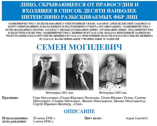 Сева Могилевич и его связи с администрацией города Москва