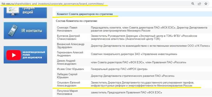 Необычная карьера бывшего министерского государственного служащего Евгения Ольховича в сфере электроэнергетики