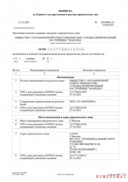 Тайный увод земель КБ «Мотор» под прикрытием ВТБ и Роскосмоса