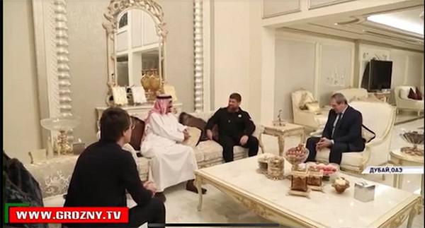 Резиденция Рамзана Кадырова в Дубае.