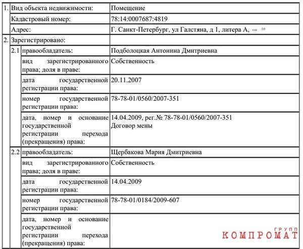 Как семья главы Красногвардейского района Петербурга разжилась недвижимостью на 130 млн руб.