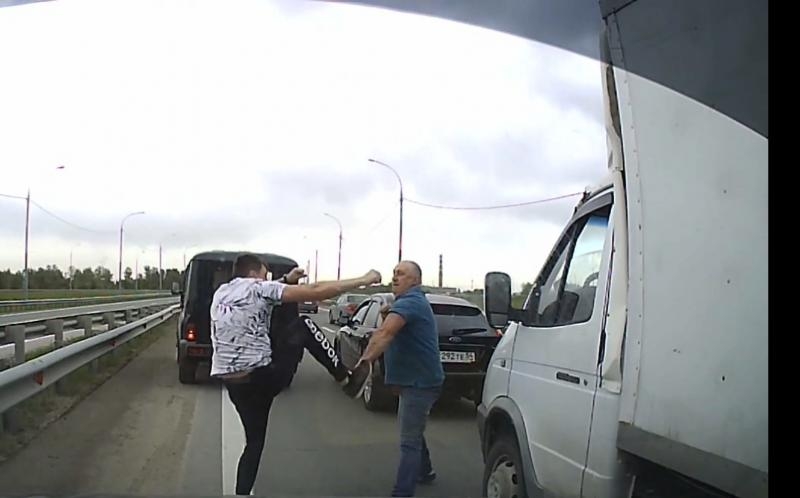 Бесконтактный бой: жители Новосибирской области стали очевидцами необычной потасовки
