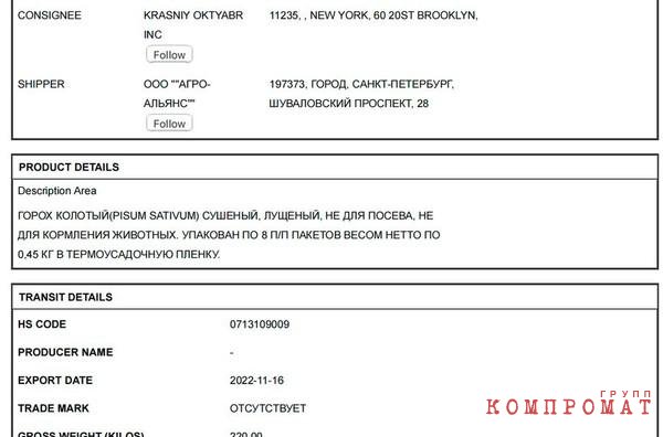 Семейную долю в производителе бакалеи "Агро-Альянс" переоформили с дочери на невестку главы СВР