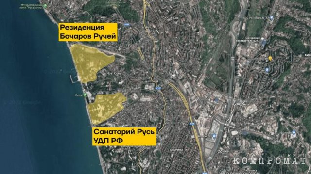 Дворцы в Подмосковье, виллы и коттеджи в Сочи, отели в Геленджике и на Алтае, сотни квадратных метров с крышей в Питере