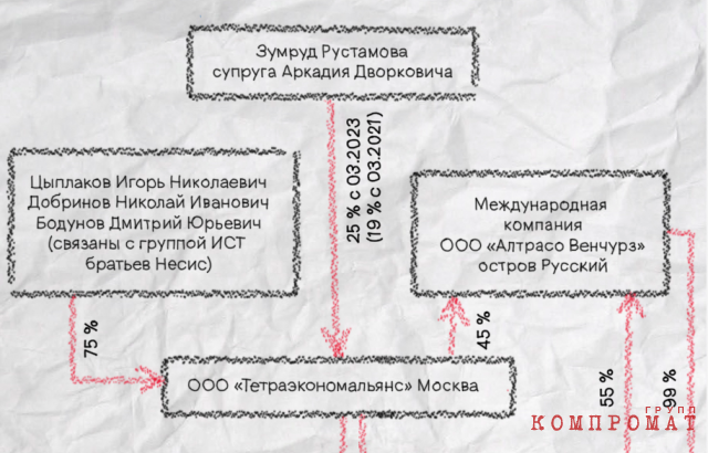 Шахматная вилка Дворковичей: доходы тут, жизнь там