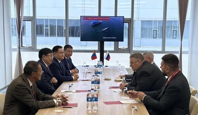 Делегация Монголии провела ряд встреч на ВЭФ-2023
