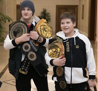 Часы 14-летнего Адама Кадырова.