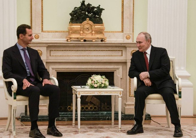 В Кремле окончились переговоры Владимира Путина и Асада
