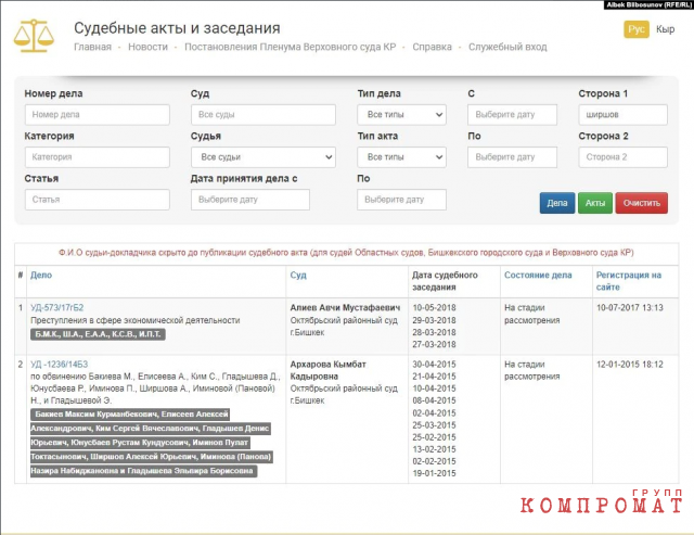 Обвинение и оправдание