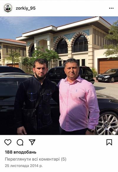 Резиденция Рамзана Кадырова в Дубае.
