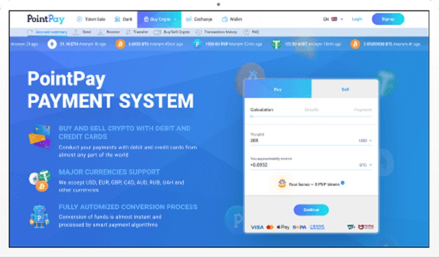 PointPay – Поле чудес из Государства Дураков под видом криптовалютного банка