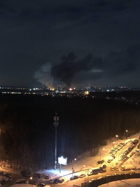Взрыв и возгорание случилось на территории коксогазового завода в подмосковном Видном
