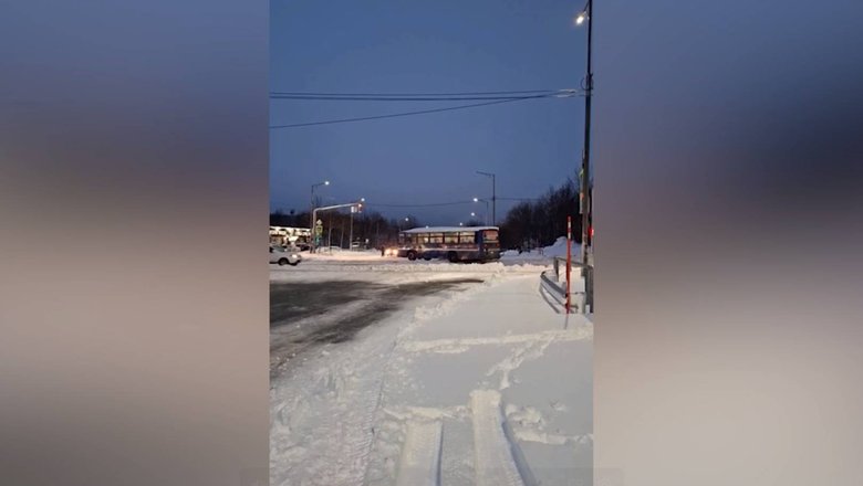 Мощный циклон с дождём и снегом вызвал потоп в Петропавловске-Камчатском