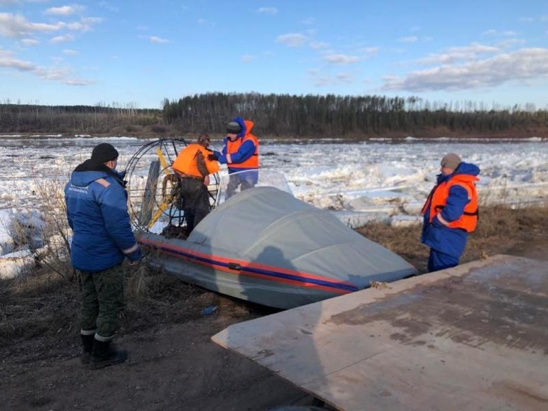 На реке Лена житель Киренского района неудачно открыл навигацию