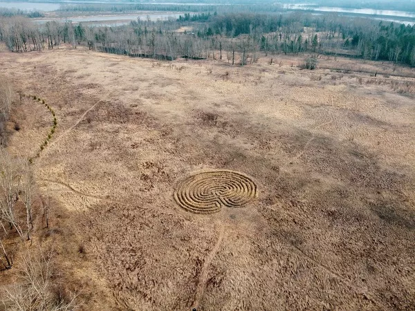 На&nbsp;Татышеве в&nbsp;Красноярске заметили круги на&nbsp;полях 