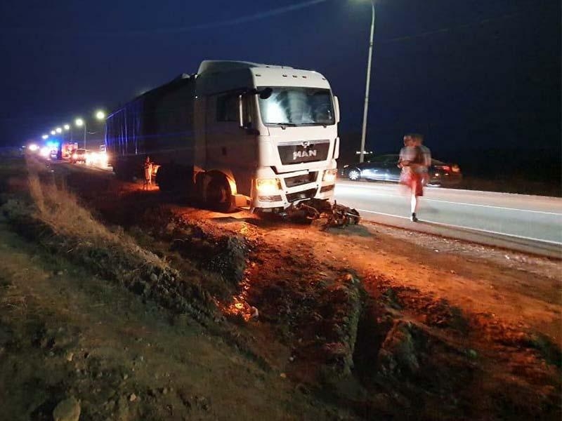 Под Шелеховом погиб водитель мопеда, столкнувшийся с фурой
