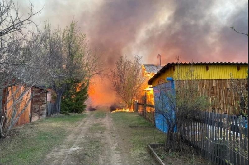 Пожар в садоводстве Братского района устроила дачница, сжигавшая траву