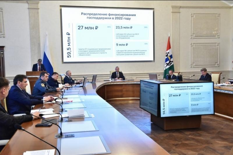Предприниматели Новосибирской области получат поддержку в 4,3 миллиарда