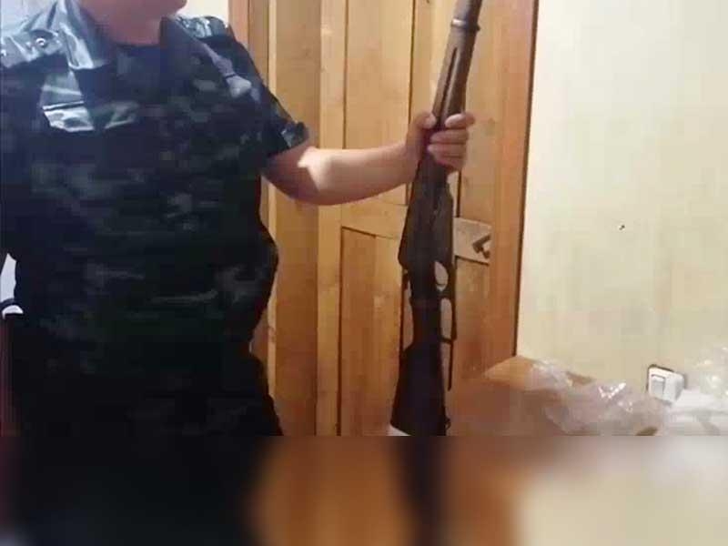 Раритетную винтовку Winchester M1895 нашли у жителя Баяндаевского района