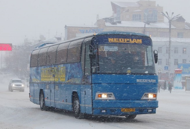 С конца апреля возобновляется автобусное сообщение между Томском и Карагандой