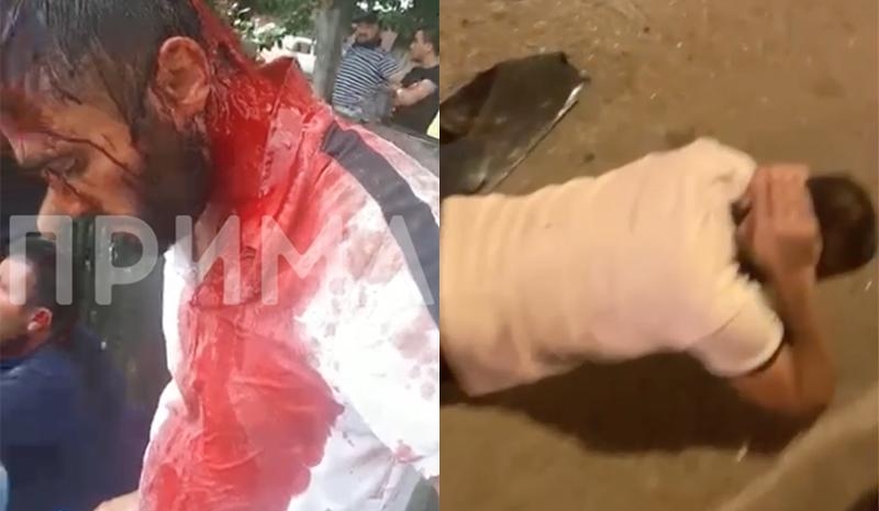 Спецназ жёстко задержал участников массовой драки на&nbsp;рынке в&nbsp;Красноярске. Видео 
