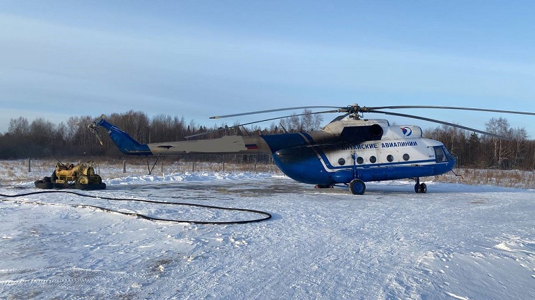 В Каргасокский райсуд направлено уголовное дело о повреждении вертолёта Ми-8 &laquo;Алтайских авиалиний&raquo;