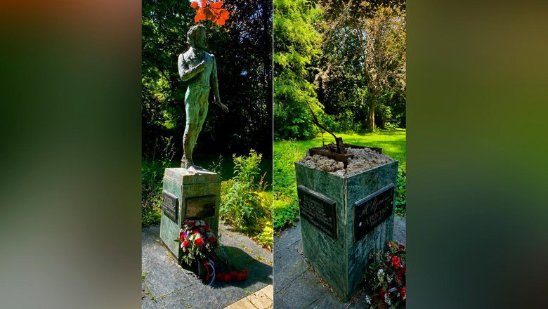 В немецком Хемере украли бронзовый памятник Пушкину