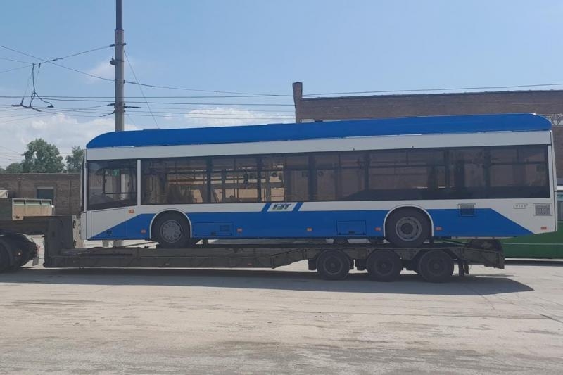 В Новосибирск прибыли два новых троллейбуса