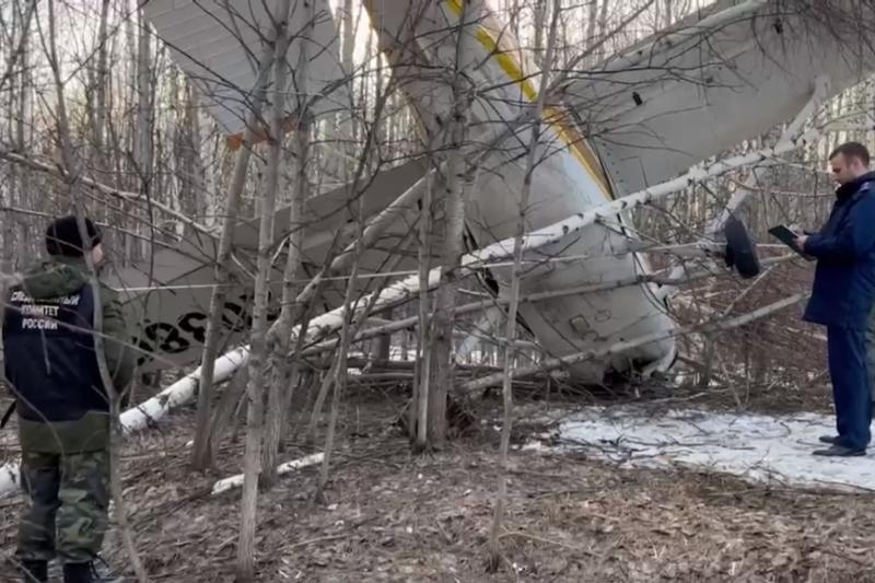 В Новосибирске упал частный самолет. Возбуждено уголовное дело