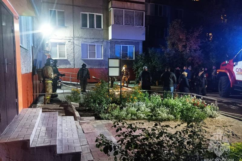 В Новосибирске в пожаре погибла женщина