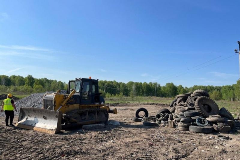 В Новосибирской области ликвидация свалки в Пашино опережает график