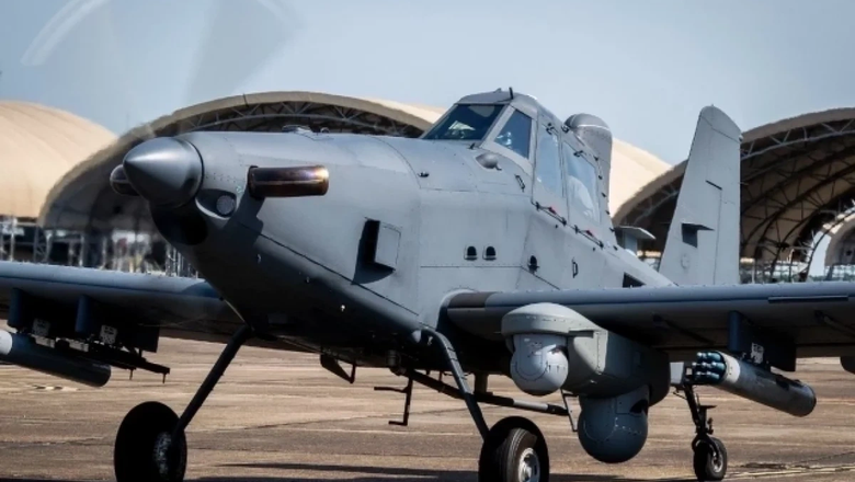 В Оклахоме разбился самолёт ВВС США OA-1K Skyraider II