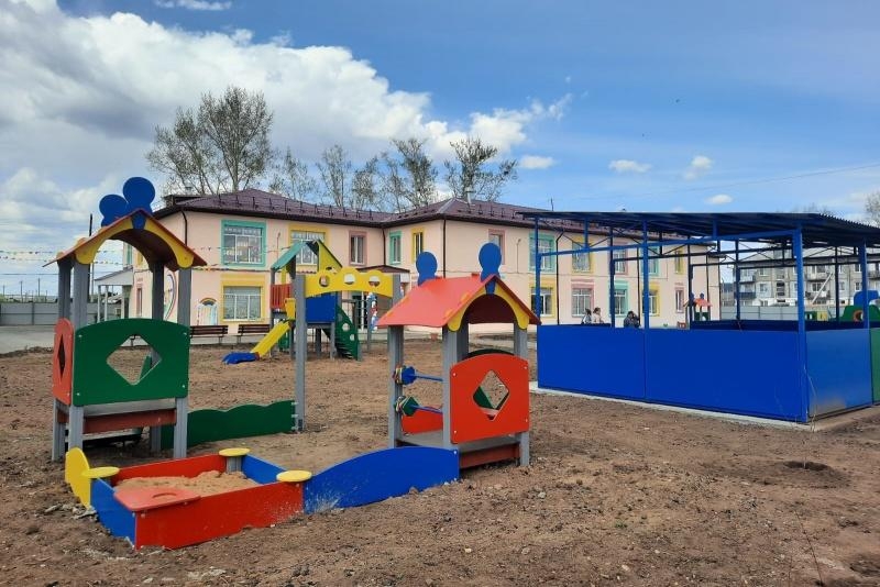 В посёлке Усть-Ордынском отремонтировали детский сад с этнографическим музеем