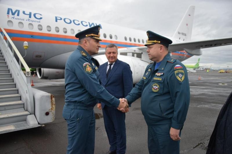 В Прибайкалье приехал министр МЧС России