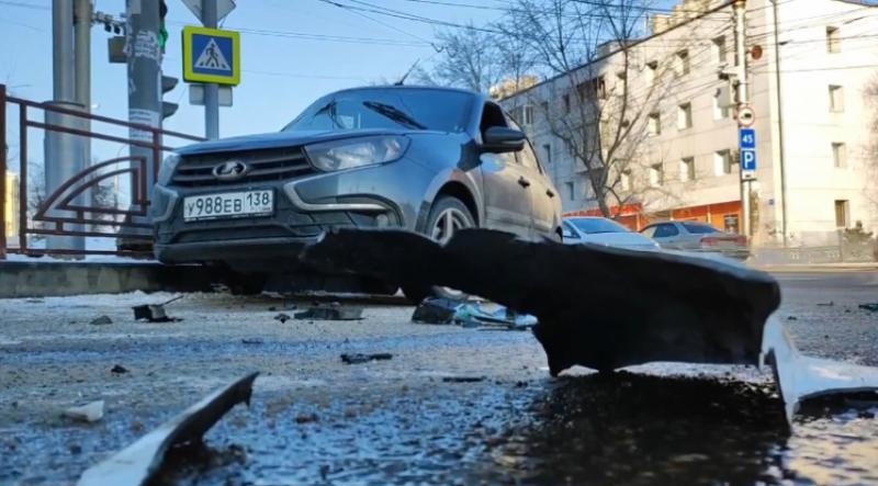 В столкновении Lexus и Lada Granta в Иркутске пострадал мужчина