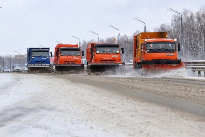 В Томске 19 и 20 марта усилили уборку улиц от снега и наледи