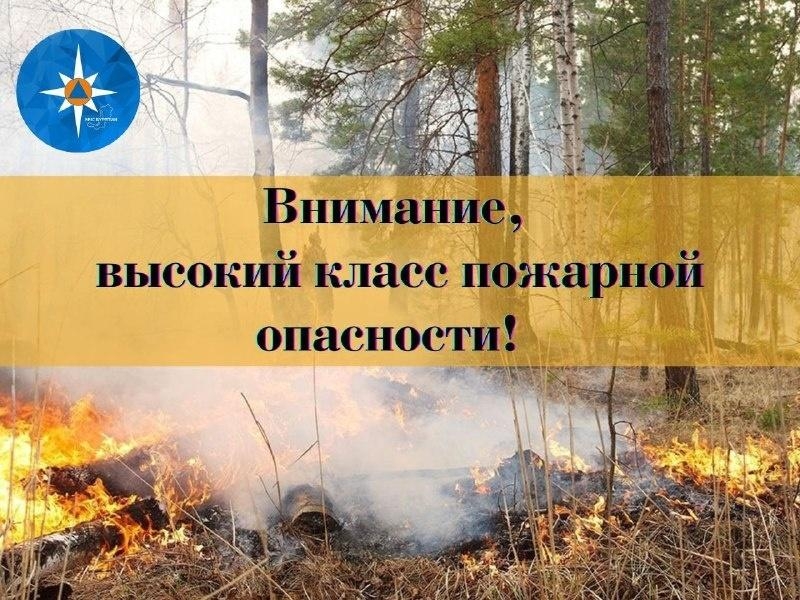В трех районах Бурятии объявили высокий класс пожарной опасности