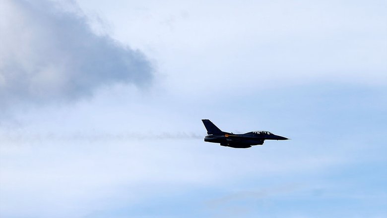 В Турции разбился истребитель F-16