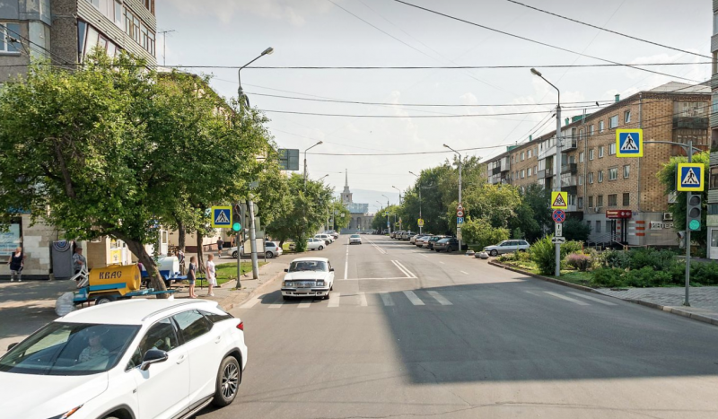 В&nbsp;Красноярске на&nbsp;две недели перекроют улицу Парижской Коммуны 