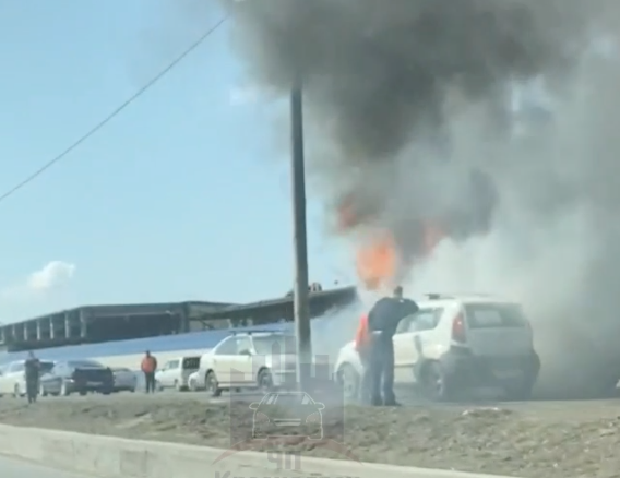 В&nbsp;Красноярске второй день подряд горят автомобили 