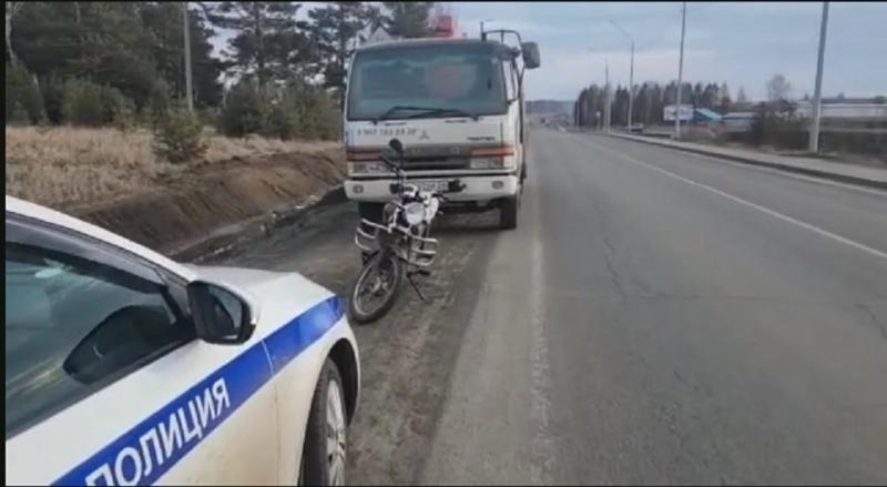За 14-летнего байкера из Тулунского района будет отвечать его отец